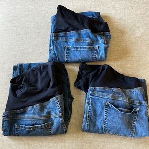 Bundle maternity jeans